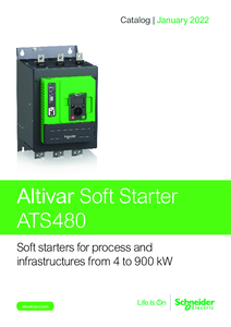 Altivar ATS480 lágyindító - részletes termékismertető